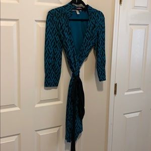 DvF Tessa Wrap Dress - Size 8